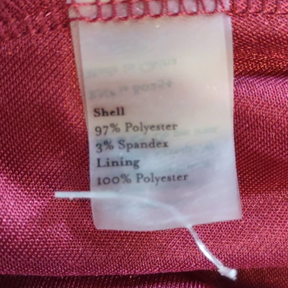 Kalani Hilliker / Alyce Paris One Shoulder Cranberry Short Dress Small - Picture 10 of 10